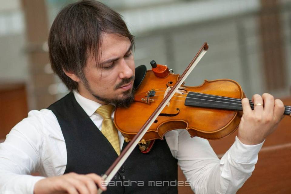 Violinista Lucas Freitas