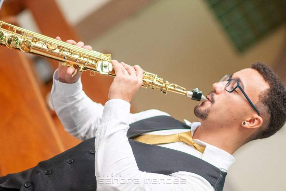Saxofonista Matheus Calixto
