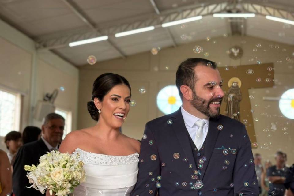 Noivos Maiara e Daniel