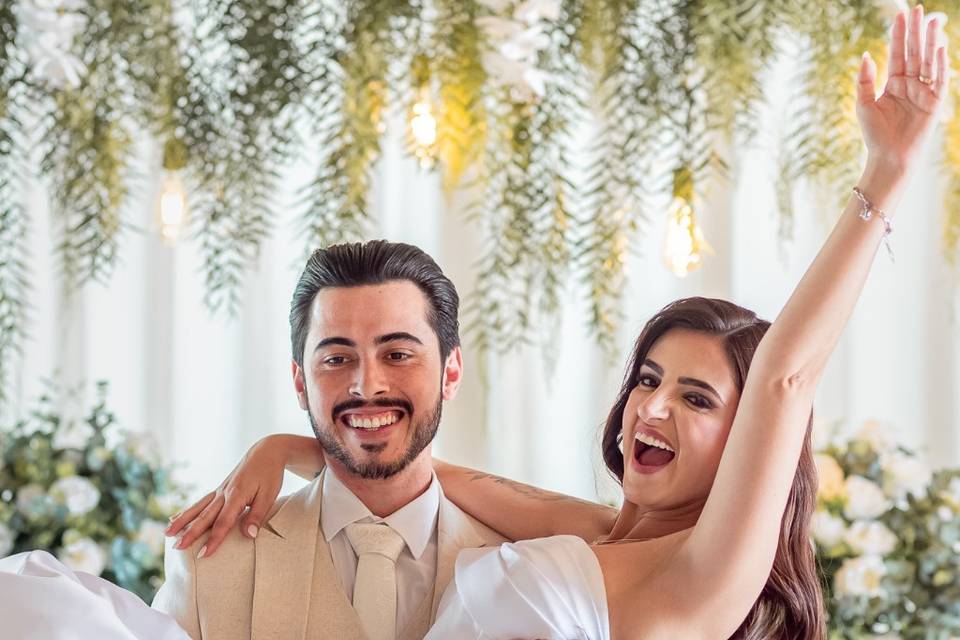 Noivos Bruna e Rafael