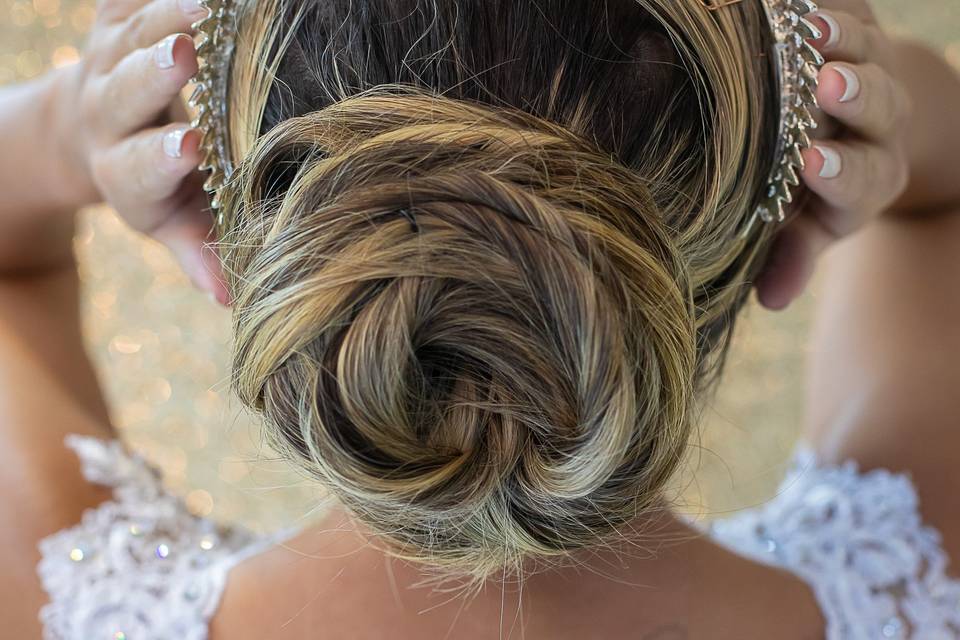 Penteado noiva