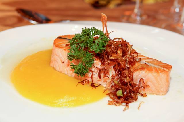 Salmão grelhado
