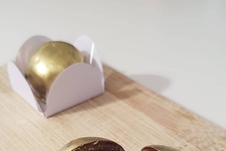 Brigadeiro dourado