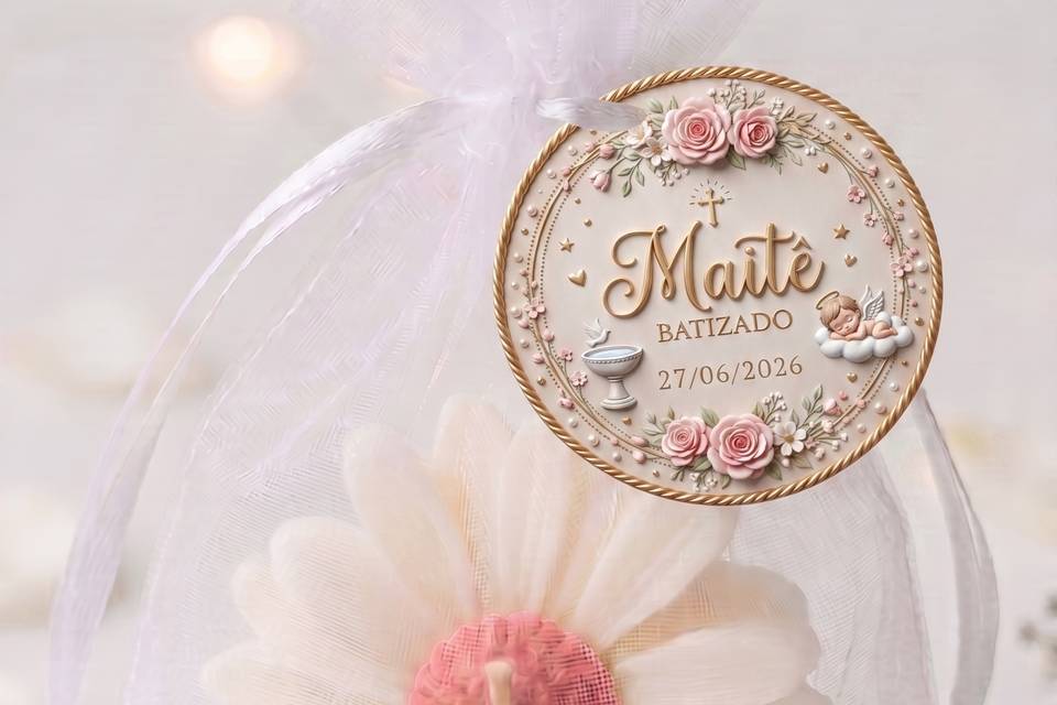 Mini vela aromática margarida