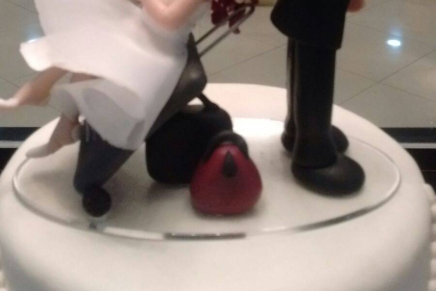 Noivinhos, caracterizados