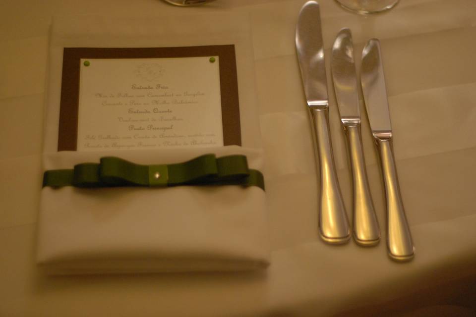 Casamento - Mesa Convidados