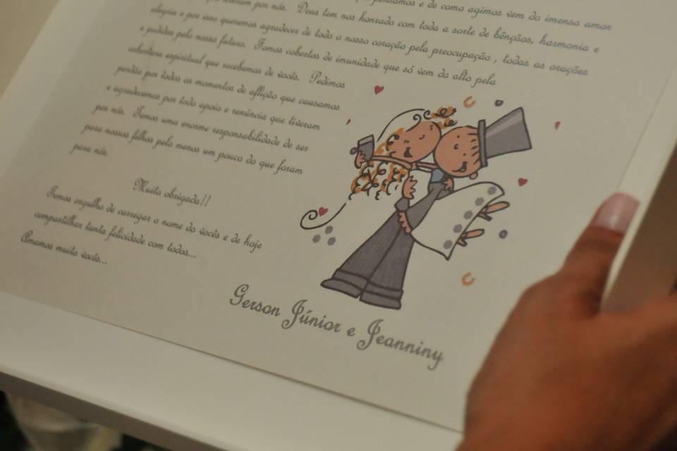 Casamento - Lembrança Pais