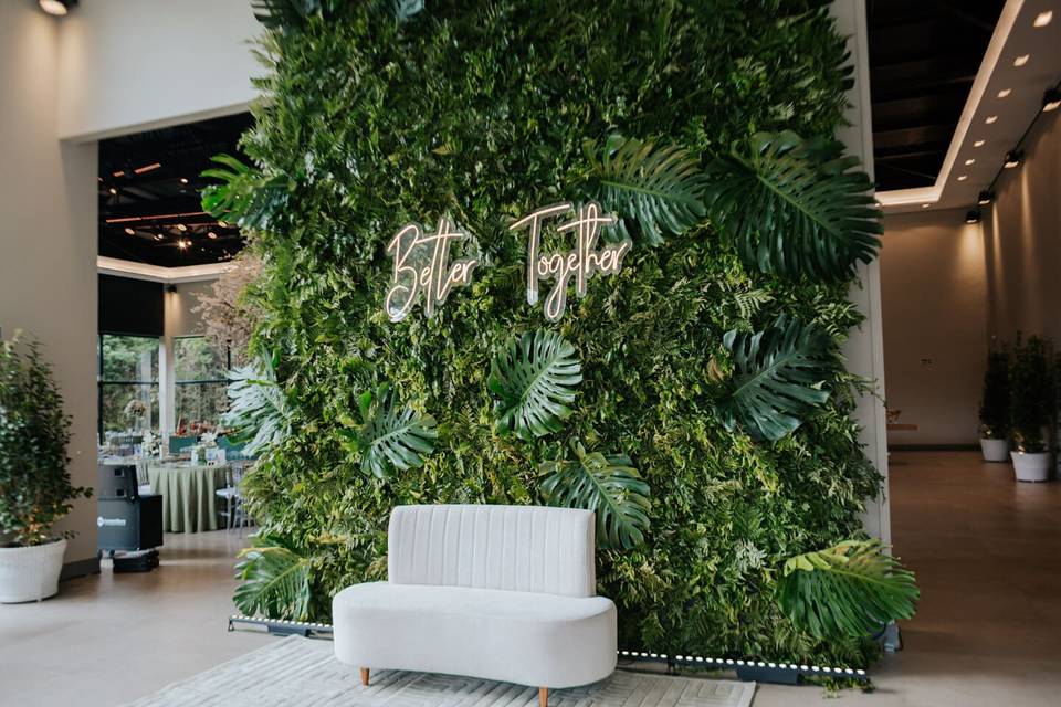 Foyer de entrada do salão