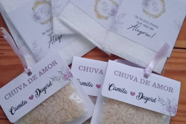 Lágrimas de alegria e chuva de