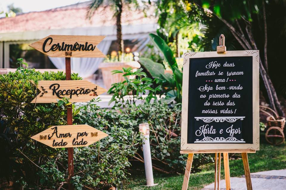 Detalhes do casamento