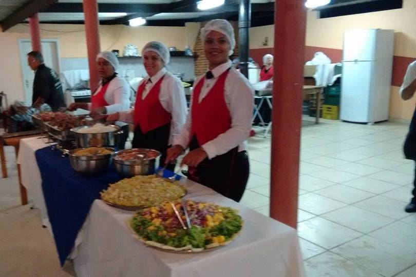 Buffet Pinta e Equipe