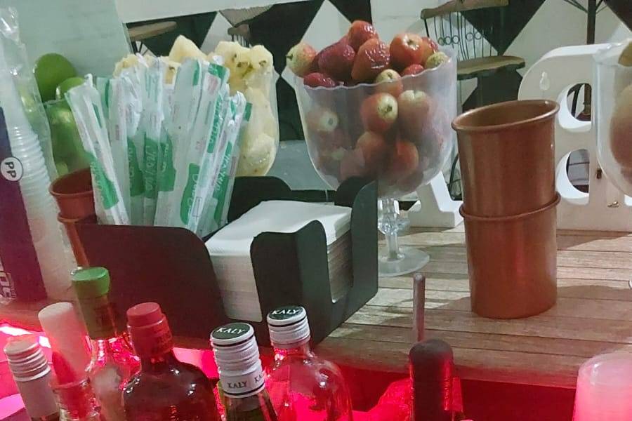Lado de dentro do nosso bar