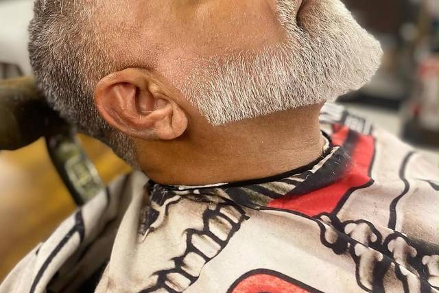 Barba na régua