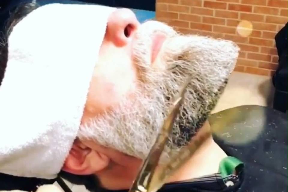 Barba modelada