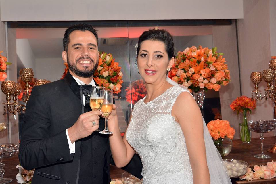 Casal Erica e Junior