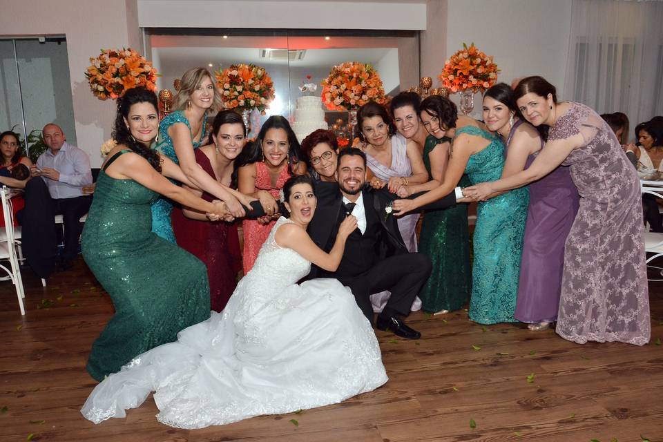 Casal Erica e Junior