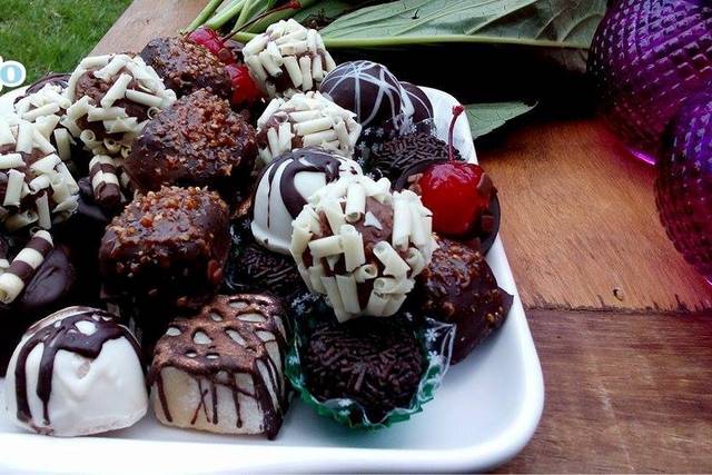 Chocolates trufados