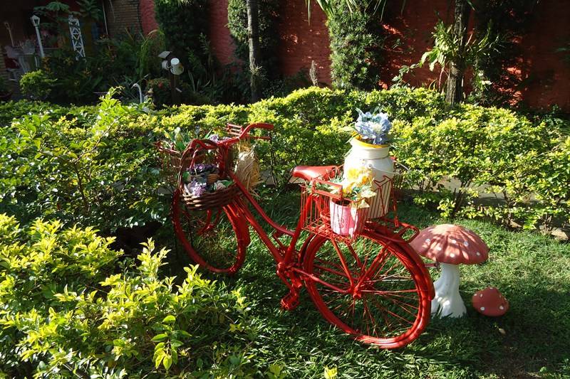Bicicleta vintage decorativa