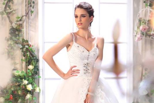 Detalhes do vestido