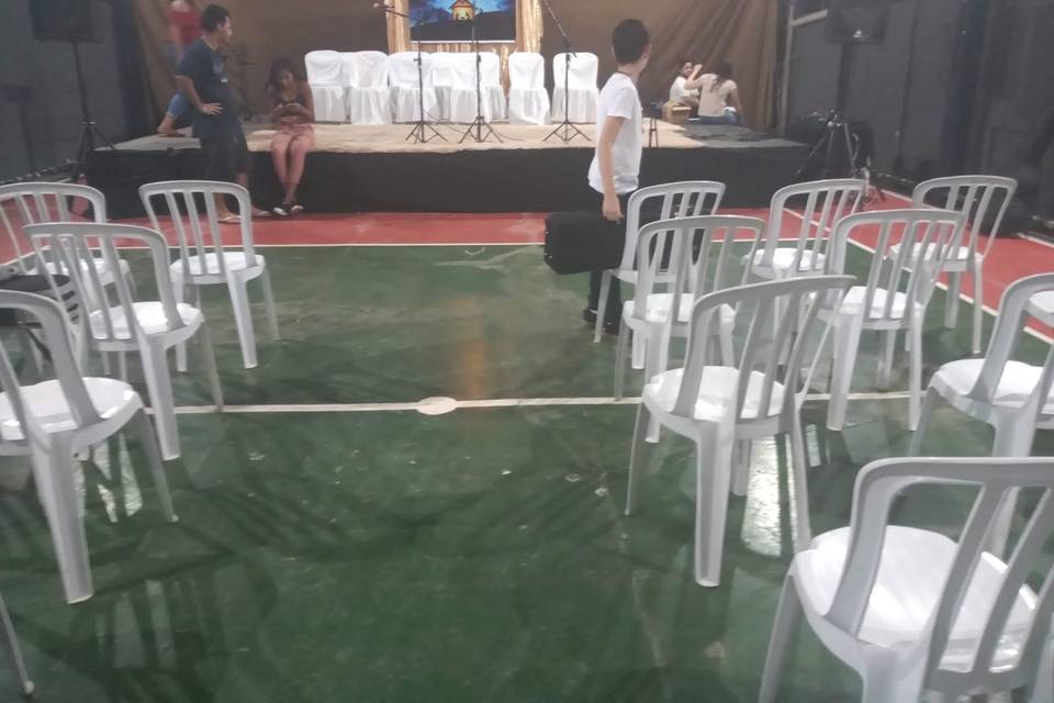 Equipamentos de som e luz
