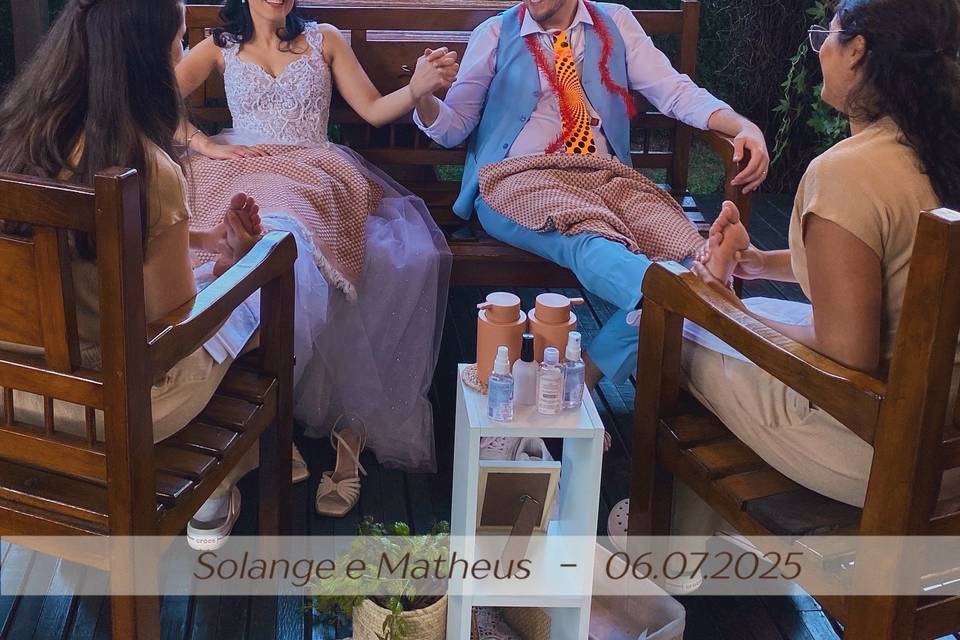 Solange e Matheus