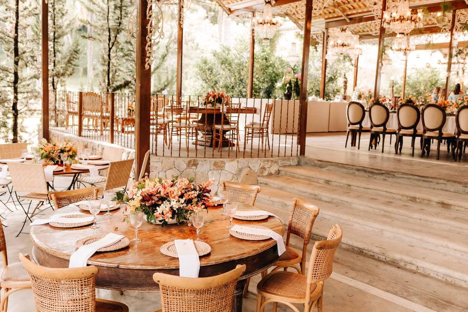 Decoração de casamento.