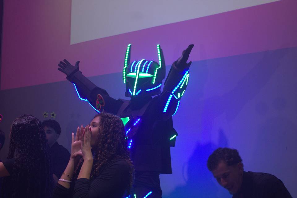 Robô de Led