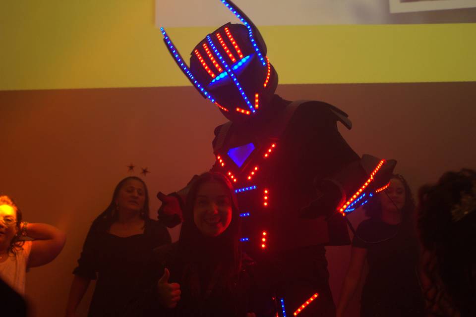 Robô de Led