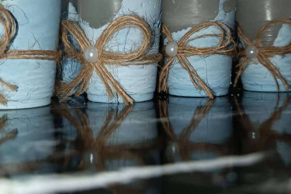 KIT com 10 velas artesanais