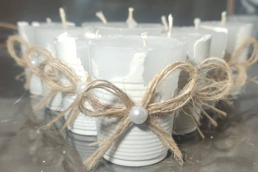 KIT com 10 velas artesanais
