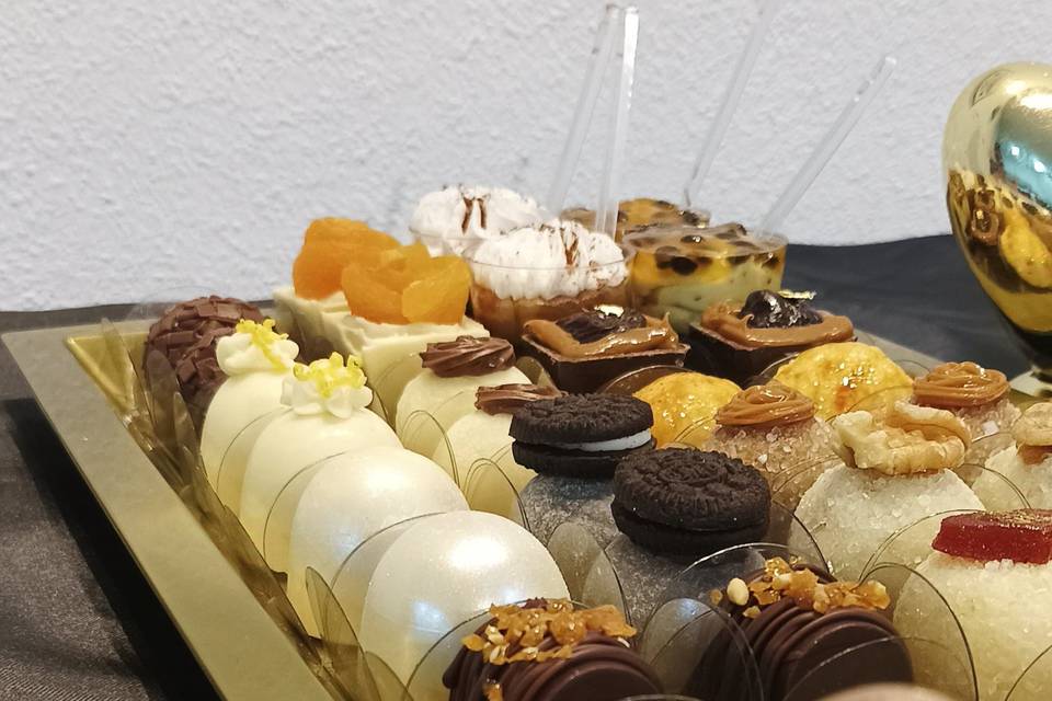 Doces da degustação