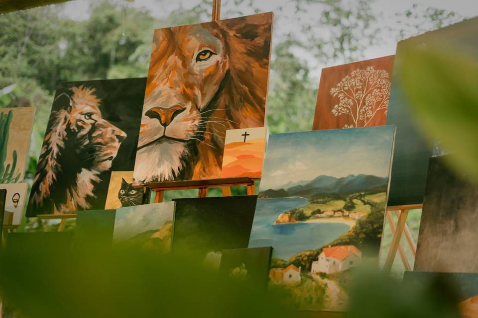 Acervo de pinturas decorativas