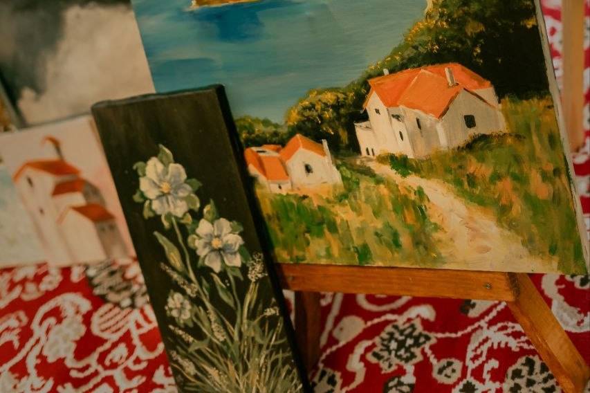 Acervo de pinturas decorativas