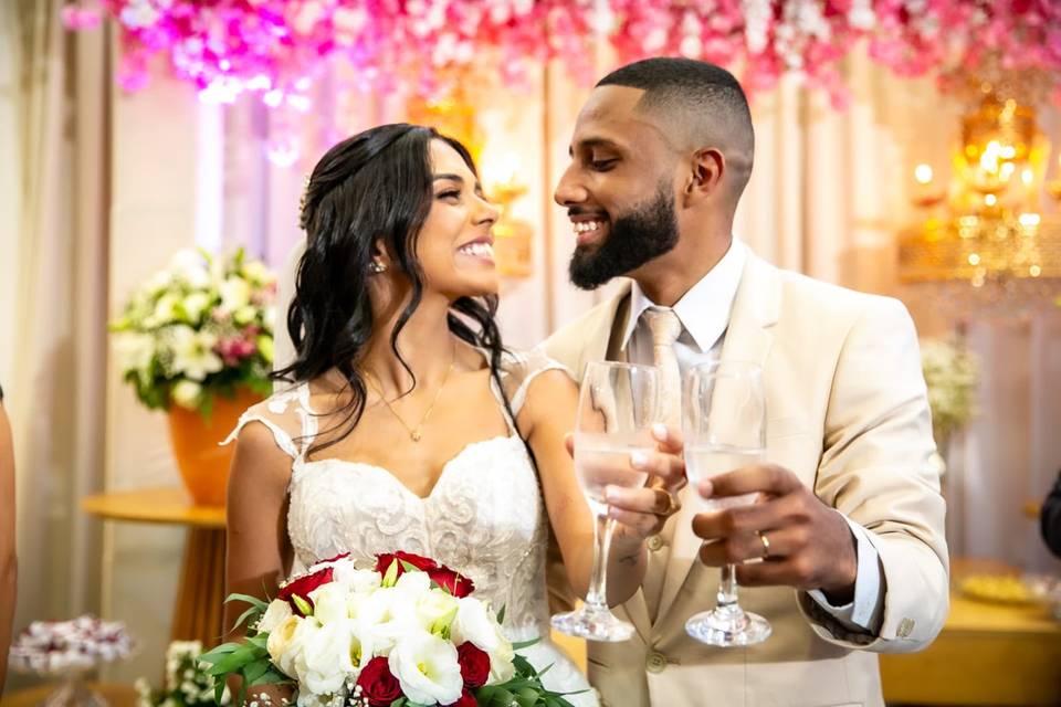 Casamento dos sonhos realizado