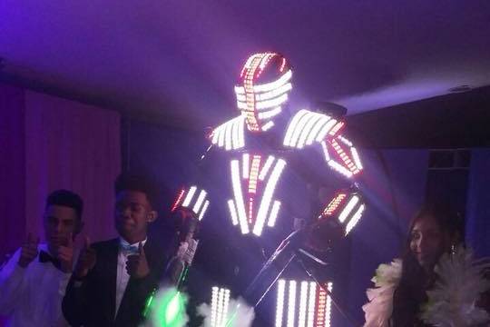 Robô de led banda vipper