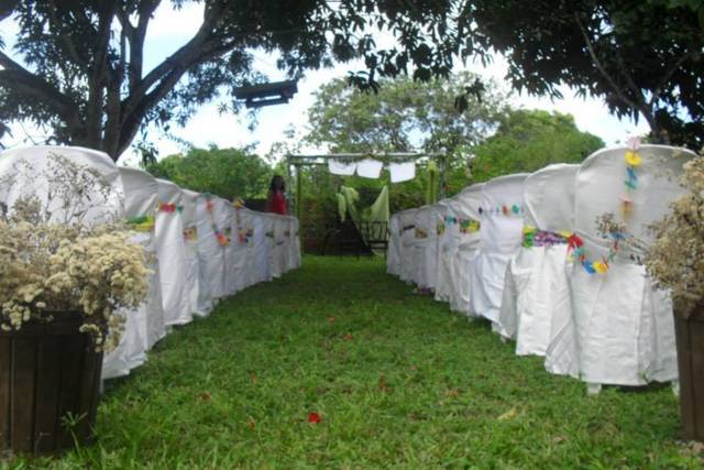 Cerimônia no jardim