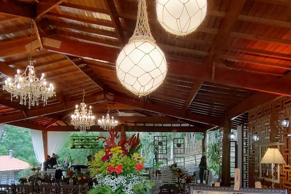 Hall de entrada do salão