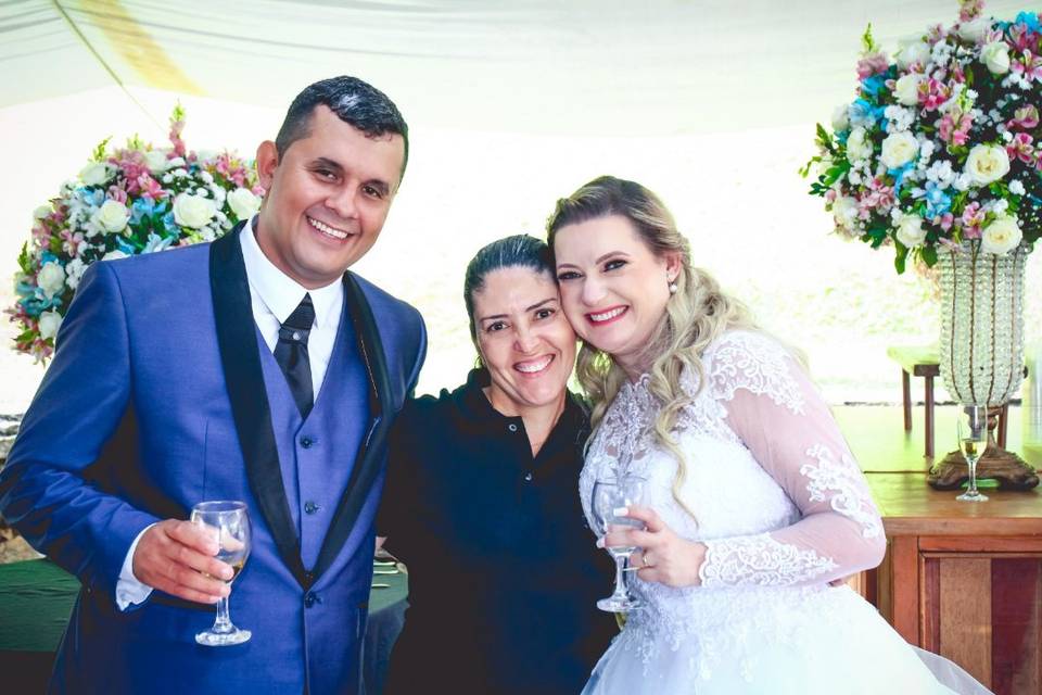 Casamento de Luana e Caio.