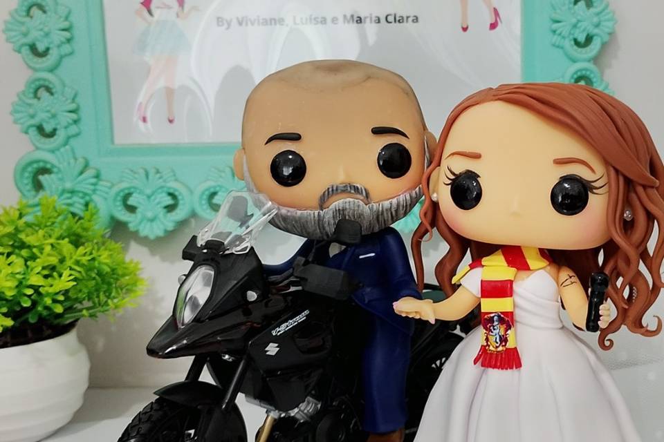 Noivinhos pops moto