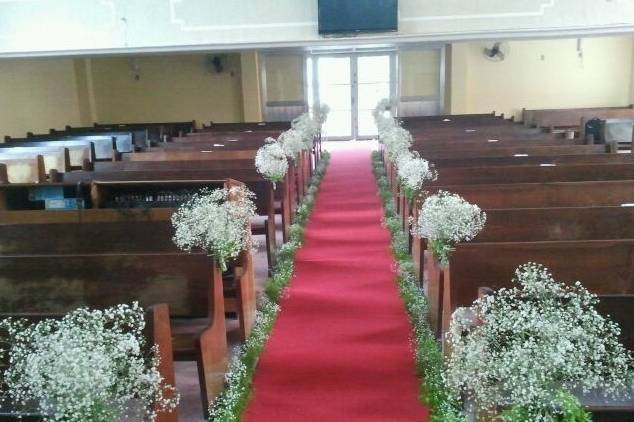 Decoração da igreja