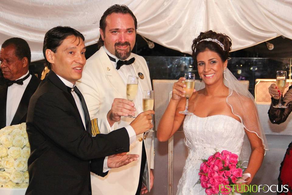 Casamento no MSC Orchestra