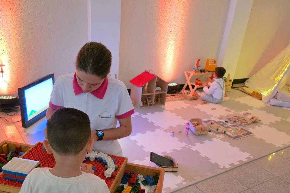 Espaço kids para casamento