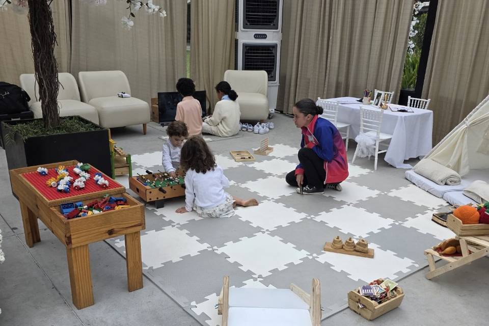 Espaço kids para casamento