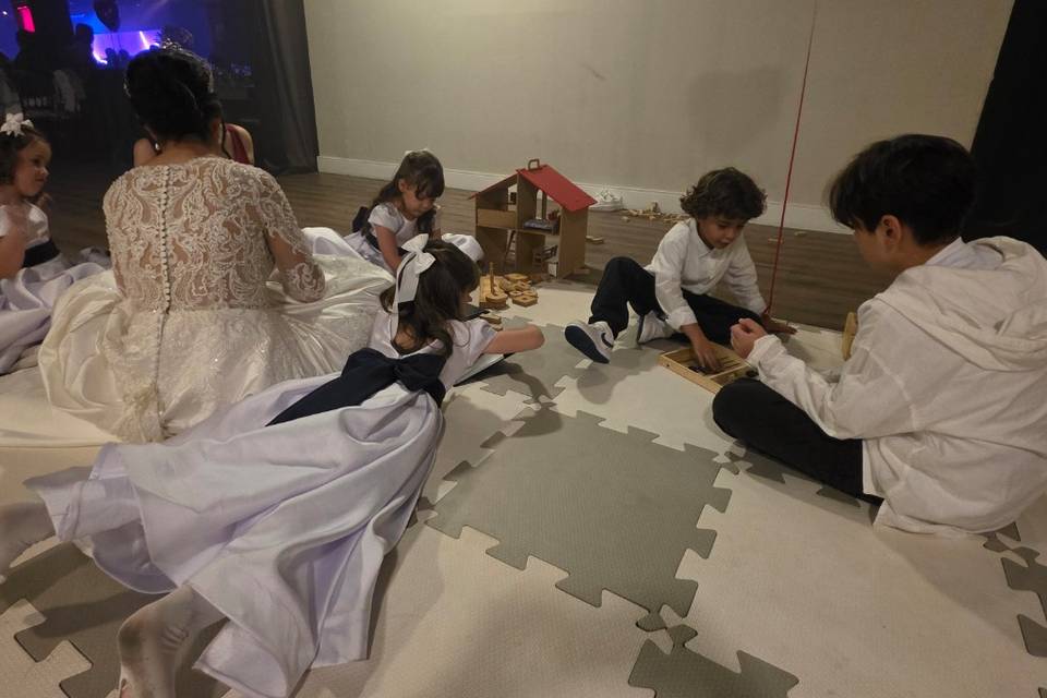 Espaço kids para casamento