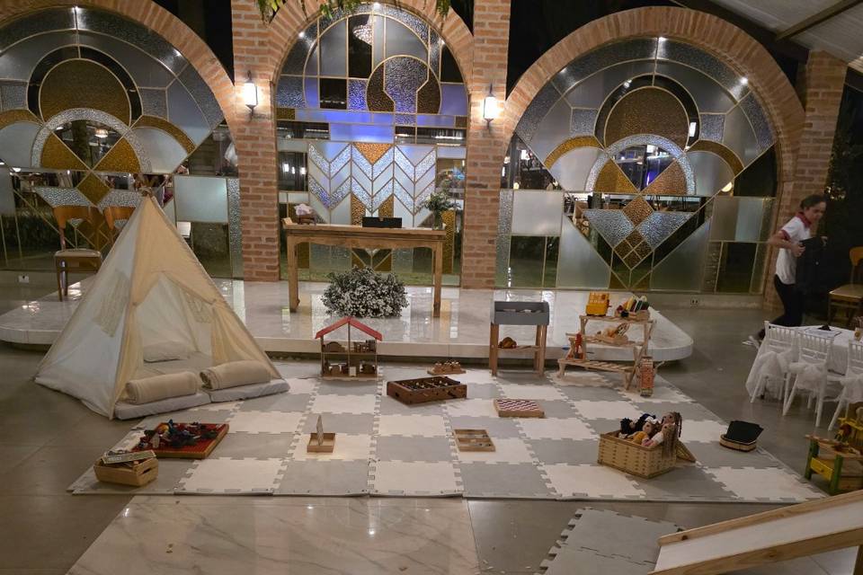 Espaço kids para casamento