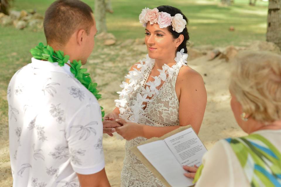 Elopement wedding