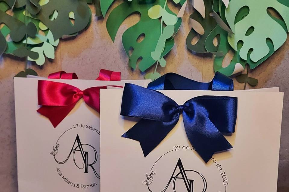 Sacola personalizada premium