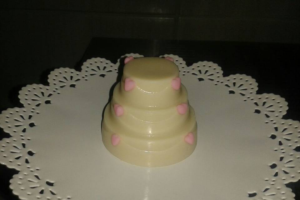 Mini cake recheio beijinho