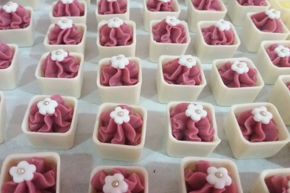 Caixeta de frutas vermelhas