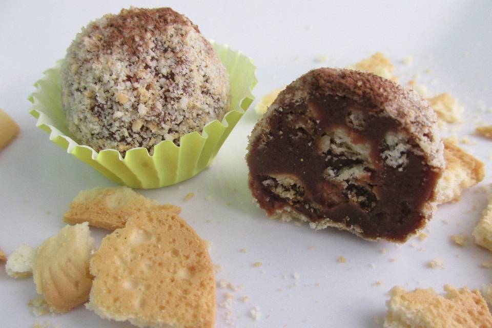 Brigadeiro de palha italiana
